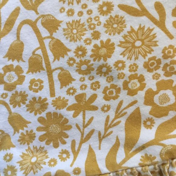 Winter Water Factory Organic Yellow Floral Dress - Picture 5 of 5